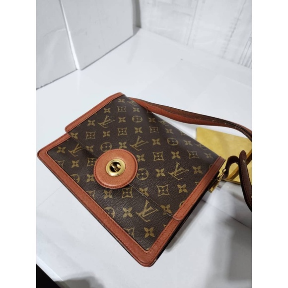 Authentic Louis Vuitton Vintage Raspail Monogram Shoulder bag Brown - Picture 6 of 16
